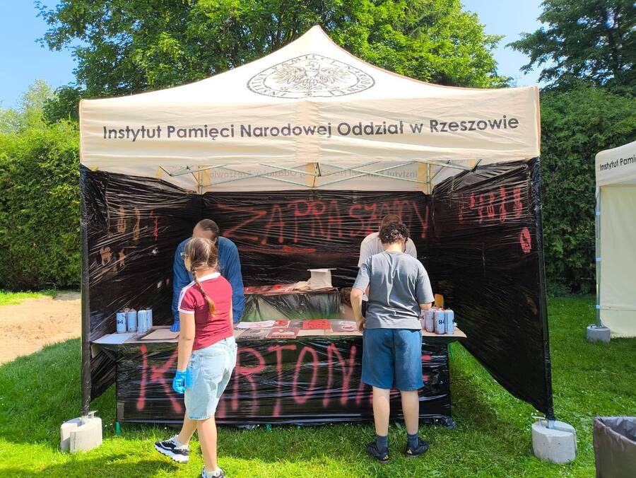 Piknik edukacyjny z IPN – Rzeszów, 4 czerwca 2025. Fot. (IPN Rzeszów)