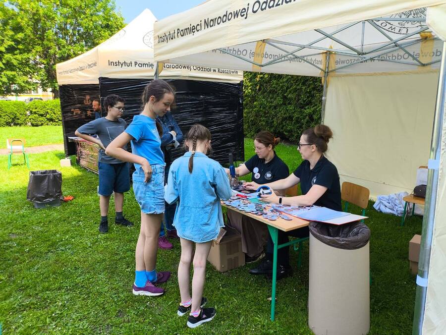 Piknik edukacyjny z IPN – Rzeszów, 4 czerwca 2025. Fot. (IPN Rzeszów)