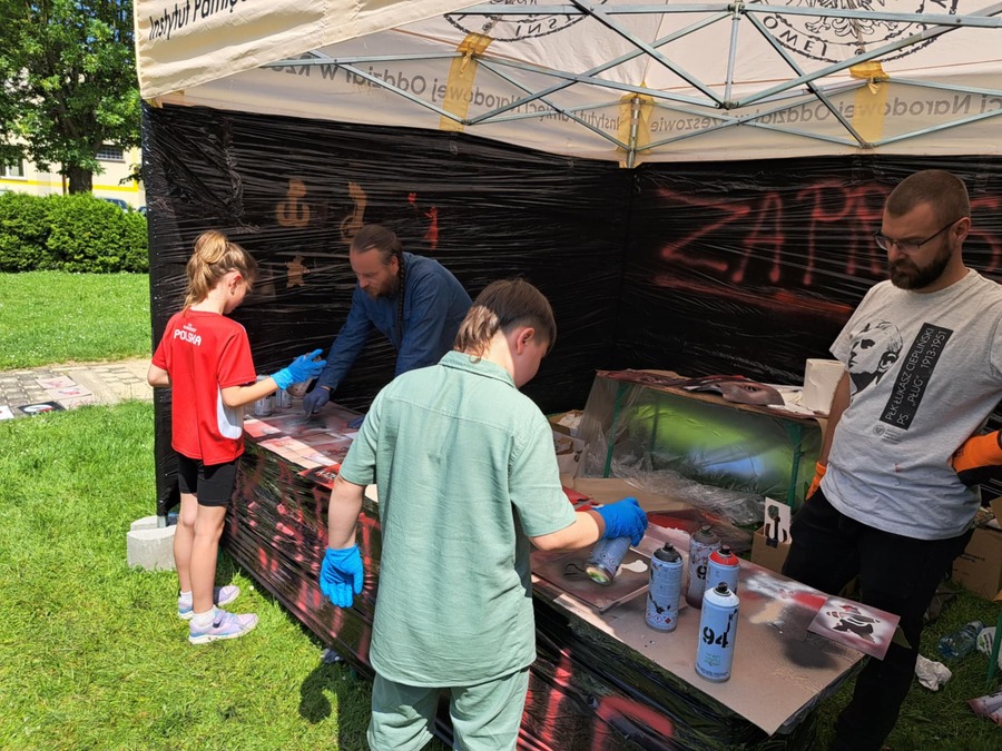 Piknik edukacyjny z IPN – Rzeszów, 4 czerwca 2025. Fot. (IPN Rzeszów)