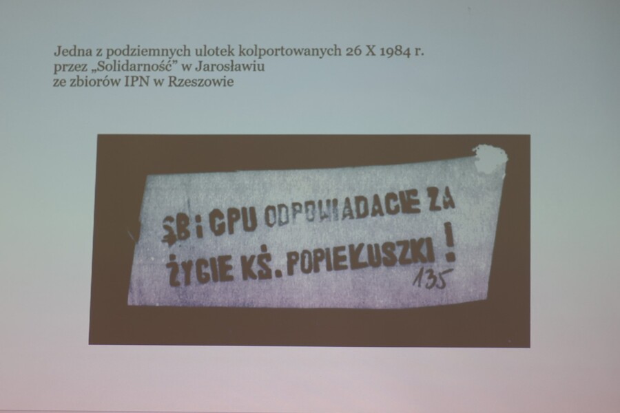 Konferencja naukowa „Życie trzeba godnie przeżyć” – Łańcut, 5 czerwca 2025. Fot. Katarzyna Gajda-Bator (IPN)