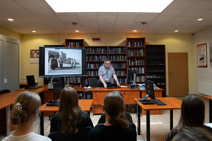 Spacer historyczny oraz warsztaty archiwalne w IPN – Rzeszów, 9 czerwca 2025. Fot. Agnieszka Skrzypek (IPN)