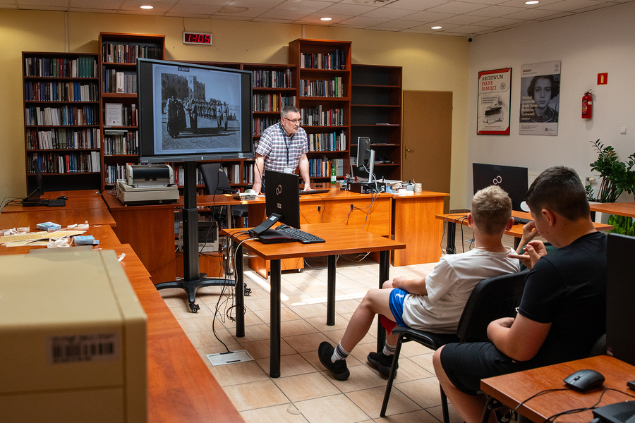 Spacer historyczny oraz warsztaty archiwalne w IPN – Rzeszów, 9 czerwca 2025. Fot. Agnieszka Skrzypek (IPN)