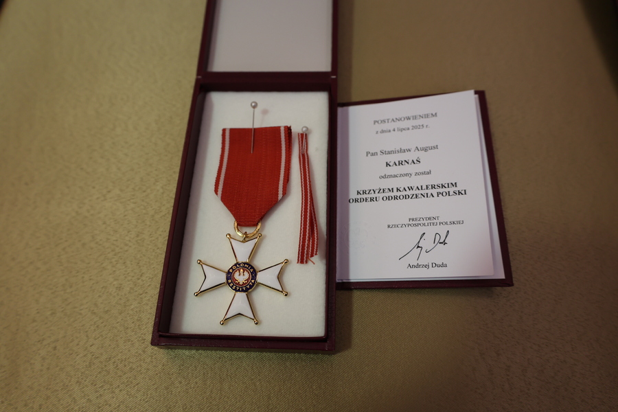 Krzyż Komandorski Orderu Odrodzenia Polski – Rzeszów, 11 września 2025. Fot. Katarzyna Gajda-Bator (IPN)