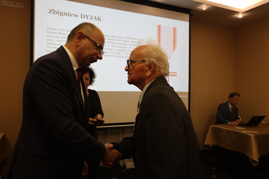 Uroczystość wręczenia odznaczeń państwowych działaczom opozycji antykomunistycznej – Rzeszów, 11 września 2025. Fot. Katarzyna Gajda-Bator (IPN)