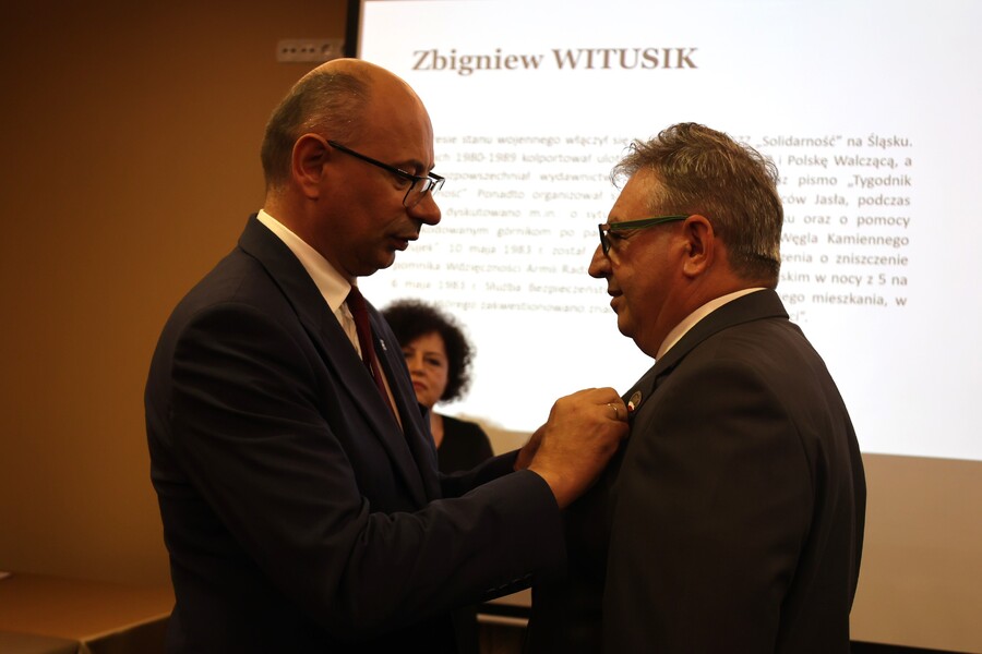 Uroczystość wręczenia odznaczeń państwowych działaczom opozycji antykomunistycznej – Rzeszów, 11 września 2025. Fot. Katarzyna Gajda-Bator (IPN)