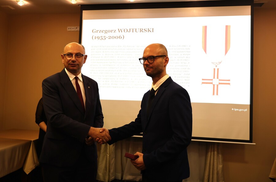 Uroczystość wręczenia odznaczeń państwowych działaczom opozycji antykomunistycznej – Rzeszów, 11 września 2025. Fot. Katarzyna Gajda-Bator (IPN)