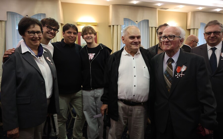 Uroczystość wręczenia odznaczeń państwowych działaczom opozycji antykomunistycznej – Rzeszów, 11 września 2025. Fot. Katarzyna Gajda-Bator (IPN)