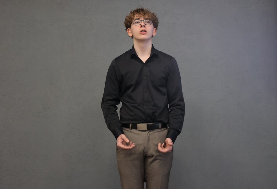 Przesłuchania w XII edycji ogólnopolskiego konkursu recytatorskiego „W kręgu poezji i prozy lagrowej więźniarek KL Ravensbrück im. Wandy Półtawskiej” – Rzeszów, 19 marca 2026. Fot. Katarzyna Gajda-Bator (IPN)