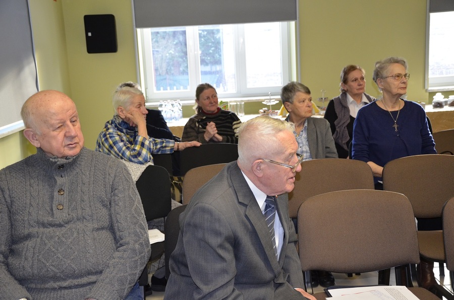 Spotkanie członków Klubu im. płk. Łukasza Cieplińskiego w Rzeszowie.