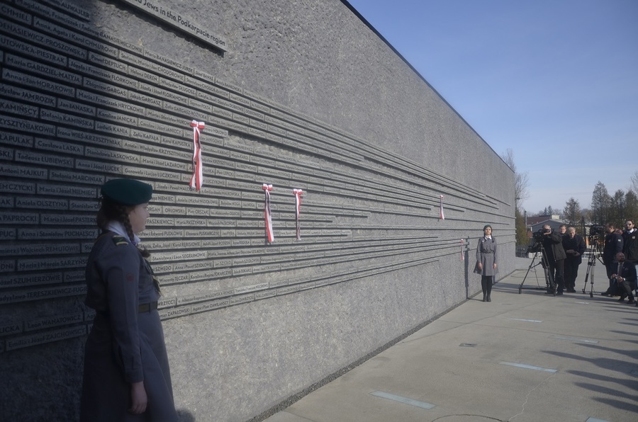 Obchody Narodowego Dnia Pamięci Polaków ratujących Żydów w Markowej.