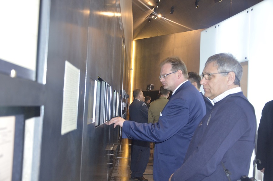 Obchody Narodowego Dnia Pamięci Polaków ratujących Żydów w Markowej.