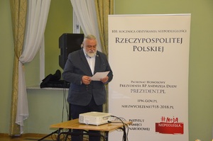 Karol Wit Wojtowicz - dyrektor Zamku-Muzeum w Łańcucie.