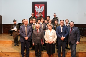 Uroczystości poświęcone pamięci członkom młodzieżowej organizacji antykomunistycznej w Mielcu.
