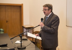Dr hab. prof UR Wacław Wierzbieniec, kierownik Zakładu Historii i Kultury Żydów.