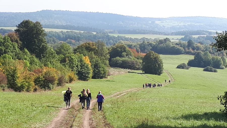 Rajd dla młodzieży „Szlakiem Bojów Wrześniowych” po Pogórzu Przemyskim.