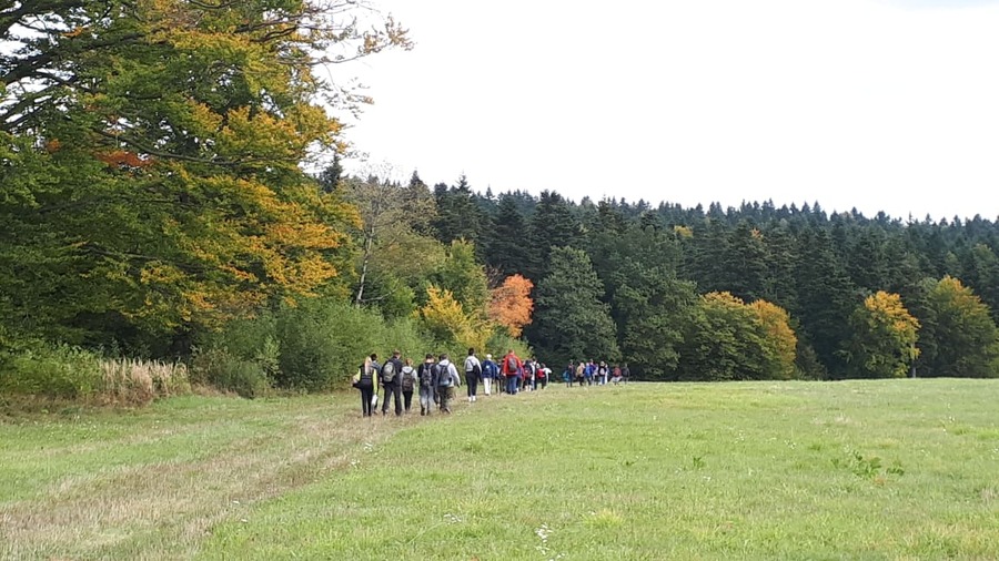 Rajd dla młodzieży „Szlakiem Bojów Wrześniowych” po Pogórzu Przemyskim.