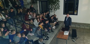Zajęcia edukacyjne w Szkole Polskiej im. Jana Pawła II przy Ambasadzie RP w Brukseli w ramach projektu Przystanek Historia.