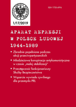 „Aparat Represji w Polsce Ludowej” 2019, nr 17.