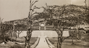Polski Cmentarz Wojenny pod Monte Cassino w 1945 r.