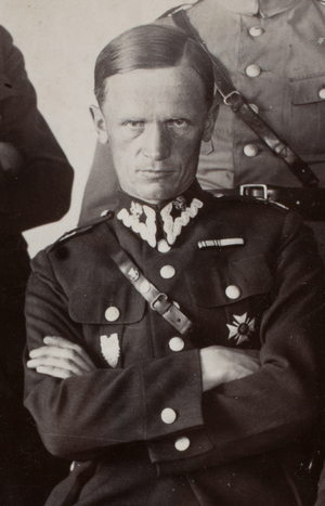 Ppor. Wojciech Sabat przed 1935 r.