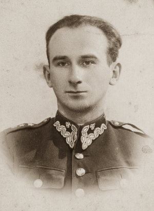 Por. Adam Stysioł w 1939 r.