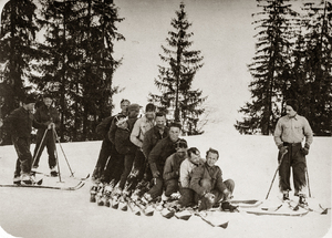 Zdjęcie 011. Oficerski kurs narciarski w Bukowinie Tatrzańskiej, zima 1937 r.