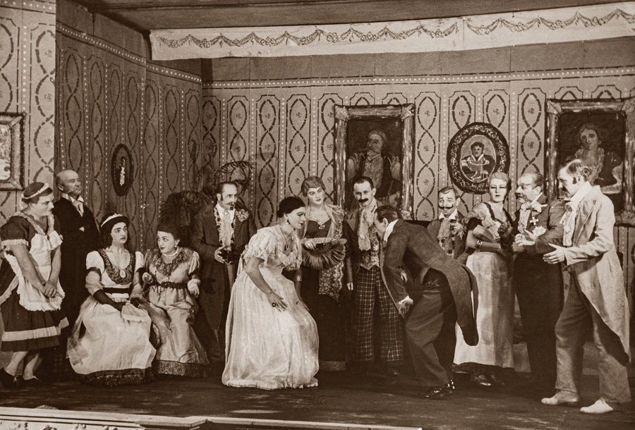 Zdjęcie 023. Przedstawienie teatralne w Oflagu VII A w Murnau.