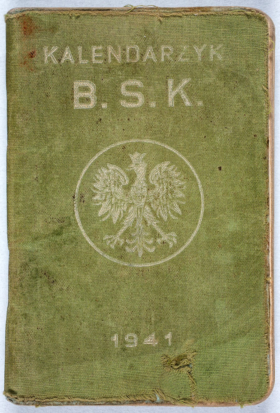 Zdjęcie 009. Okładka Kalendarzyka Brygady Strzelców Karpackich na rok 1941, należącego do st. ułana M. Wąsika.