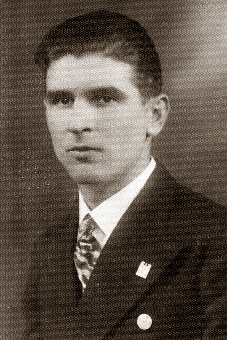 Zdjęcie 013. Franciszek Cieplik w marynarce cywilnej w latach 30. XX w.