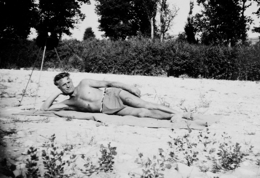 Zdjęcie 031. Kapral Michał Bar w Maceracie we Włoszech, ok. 1945 r.