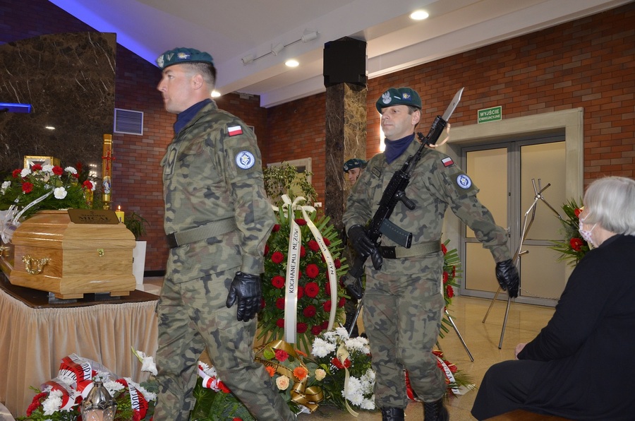 Uroczystości pogrzebowe Stanisława Micała - prezesa Zarządu Okręgu WiN w Rzeszowie. Fot. Katarzyna Gajda-Bator.