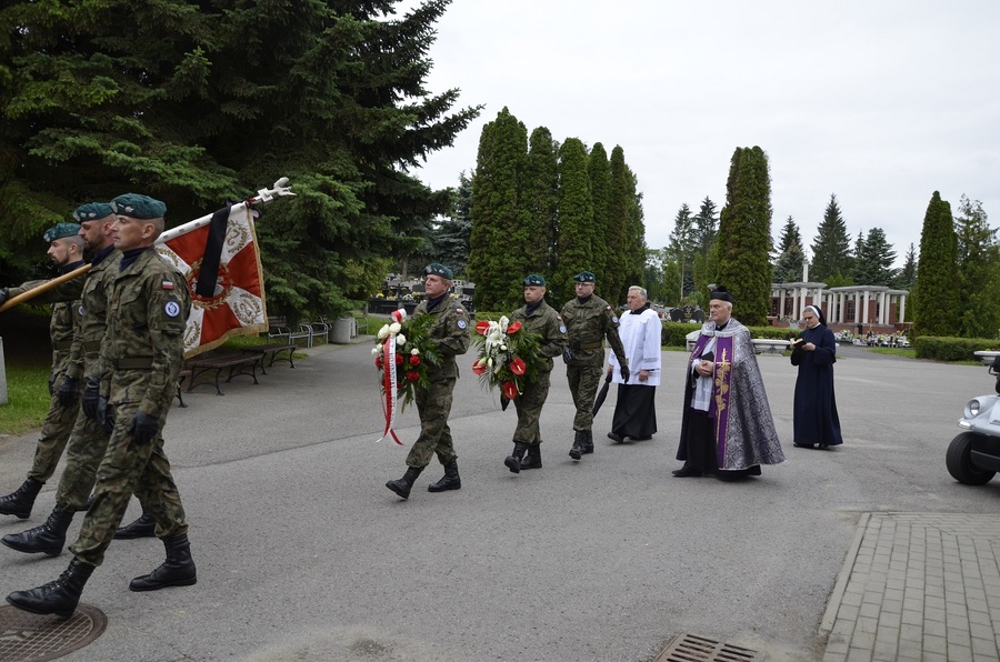 Uroczystości pogrzebowe Stanisława Micała - prezesa Zarządu Okręgu WiN w Rzeszowie. Fot. Katarzyna Gajda-Bator.
