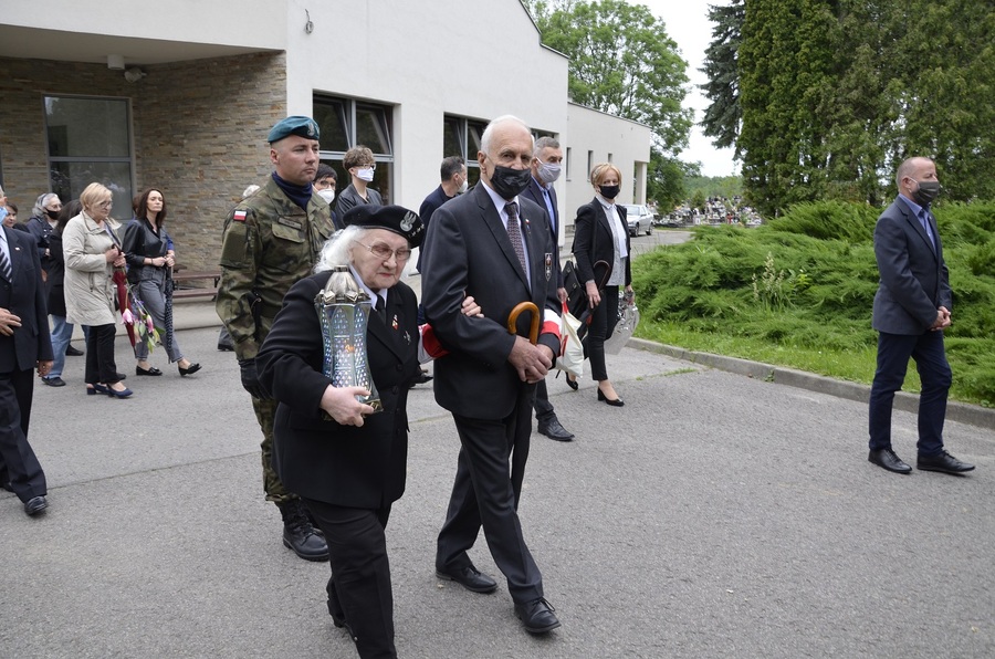 Uroczystości pogrzebowe Stanisława Micała - prezesa Zarządu Okręgu WiN w Rzeszowie. Fot. Katarzyna Gajda-Bator.