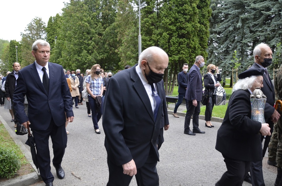 Uroczystości pogrzebowe Stanisława Micała - prezesa Zarządu Okręgu WiN w Rzeszowie. Fot. Katarzyna Gajda-Bator.