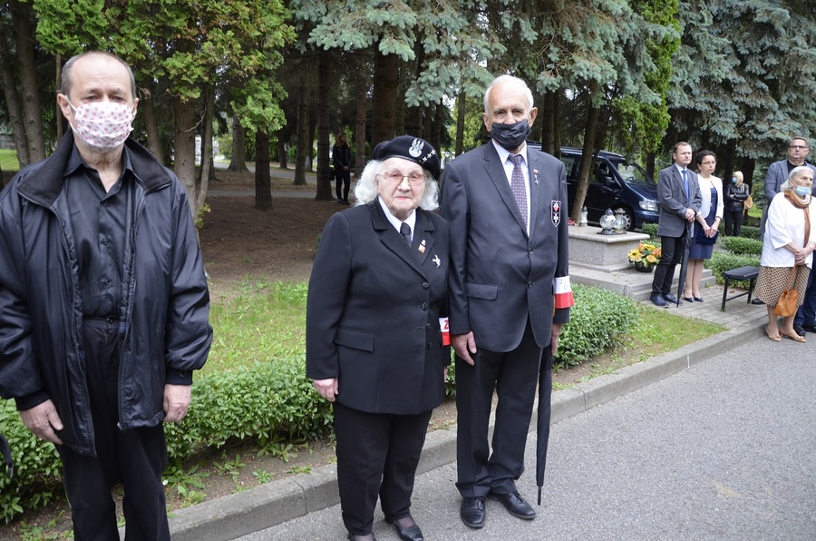 Uroczystości pogrzebowe Stanisława Micała - prezesa Zarządu Okręgu WiN w Rzeszowie. Fot. Katarzyna Gajda-Bator.