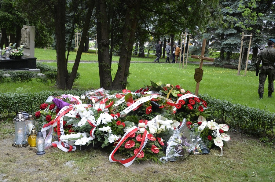 Uroczystości pogrzebowe Stanisława Micała - prezesa Zarządu Okręgu WiN w Rzeszowie. Fot. Katarzyna Gajda-Bator.