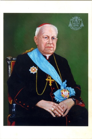 51.	Fotografia portretu abp. Ignacego Tokarczuka, kawalera Orderu Orła Białego (fot. ze zbiorów Mariusza Krzysztofińskiego)