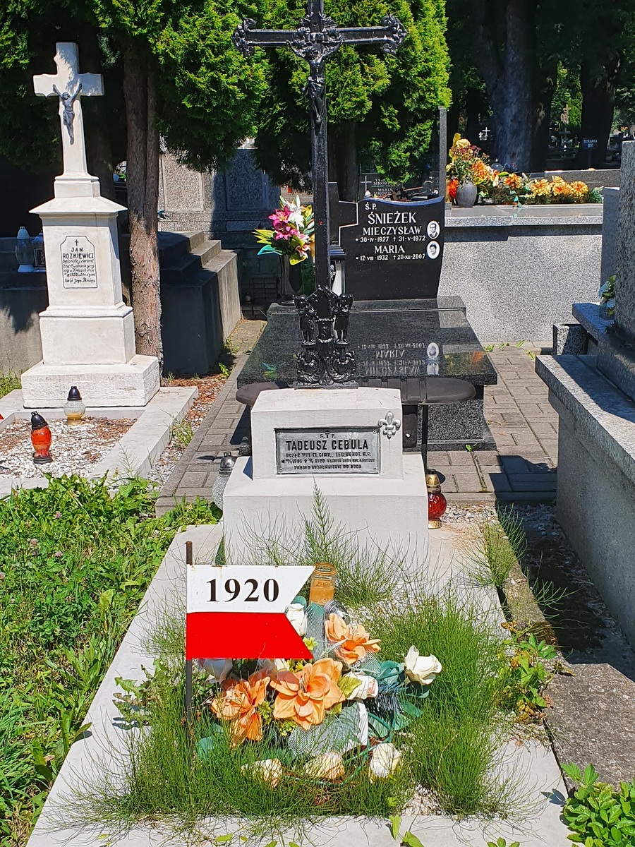 Grób Tadeusza Cebuli