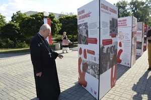 Otwarcie wystawy „Tu rodziła się Solidarność” w Stalowej Woli.