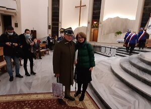 Msza święta w intencji Jubilata mjr. Stefana Michalczaka