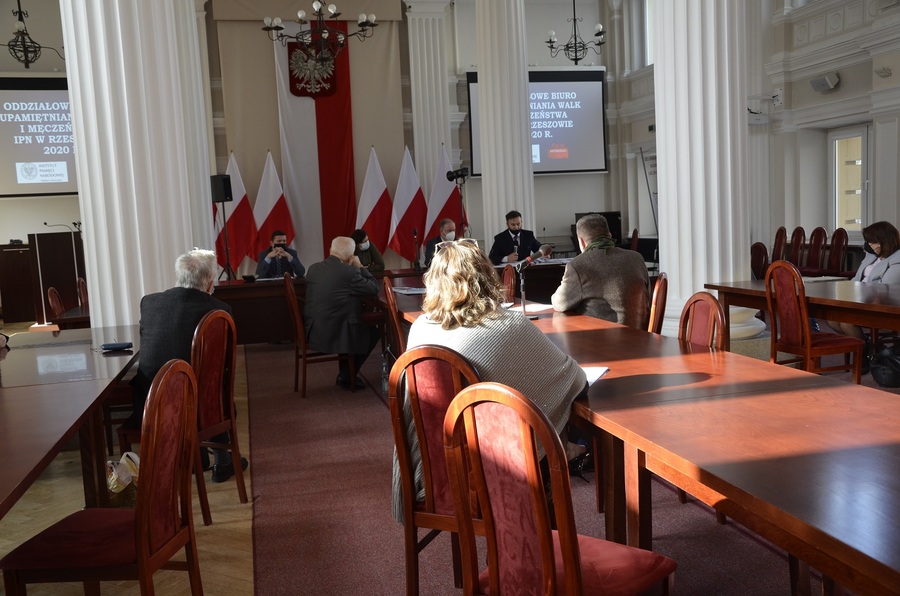 Posiedzenie Komitetu Ochrony Pamięci Walk i Męczeństwa w Rzeszowie