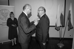 Śp. Władysław Andruszkiewicz odznaczony Krzyżem Wolności i Solidarności podczas uroczystości 25 października 2019 r. w Rzeszowie.