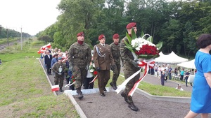 Uroczyste obchody 101. rocznicy bitwy pod Zadwórzem.