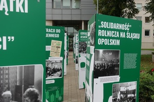 Prezentacja wystawy „Tu rodziła się »Solidarność« rolników” – Rzeszów, 28 września. Fot. Jakub Izdebski/IPN Rzeszów