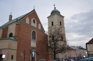 Gra terenowa „Żywe Muzeum”, kościół  farny – Rzeszów, 2 grudnia 2021. Fot. K. Gajda-Bator IPN O/Rzeszów