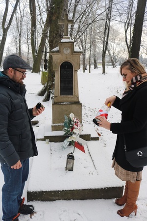 Grób Jana Zygmunta Ziemiańskiego na Starym Cmentarzu w Rzeszowie. Fot. Radosław Sołek IPN O/Rzeszów