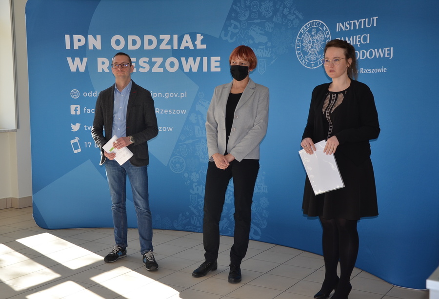 Regionalny półfinał VIII Ogólnopolskiego Konkursu Recytatorskiego „W kręgu poezji i prozy lagrowej więźniarek obozu KL Ravensbrück” – Rzeszów, 18 marca 2022. Fot. K. Gajda-Bator (IPN Rzeszów)