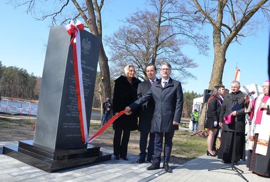 Otwarcie parku im. Aleksandra Ładosia – Głogów Małopolski, 24 marca 2022 r. Fot. K. Gajda-Bator IPN O/Rzeszów.