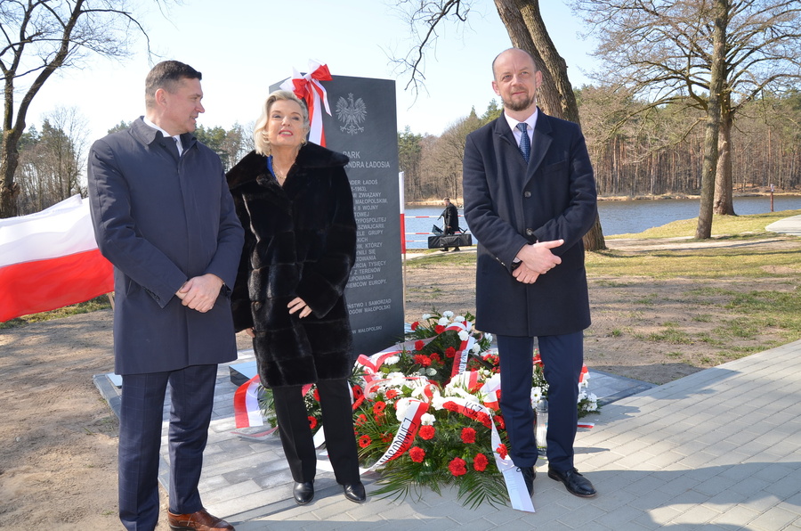 Otwarcie parku im. Aleksandra Ładosia – Głogów Małopolski, 24 marca 2022 r. Fot. K. Gajda-Bator IPN O/Rzeszów.