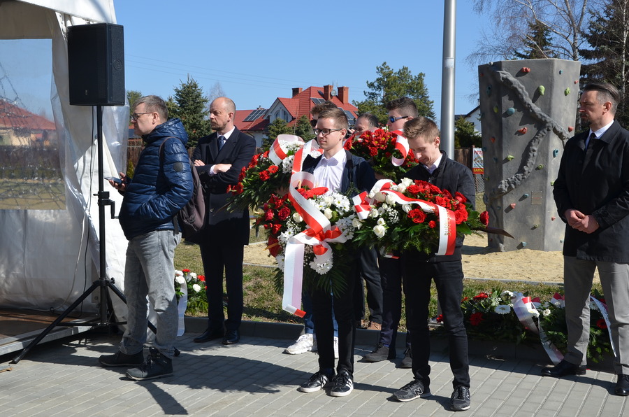 Otwarcie parku im. Aleksandra Ładosia – Głogów Małopolski, 24 marca 2022 r. Fot. K. Gajda-Bator IPN O/Rzeszów.